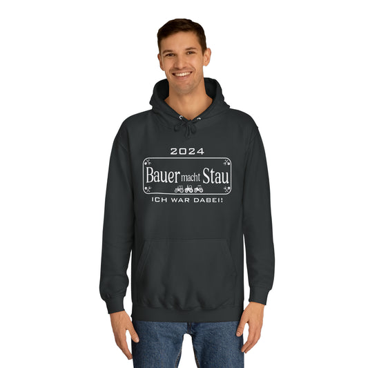 Unisex Hoodie Bauer macht Stau