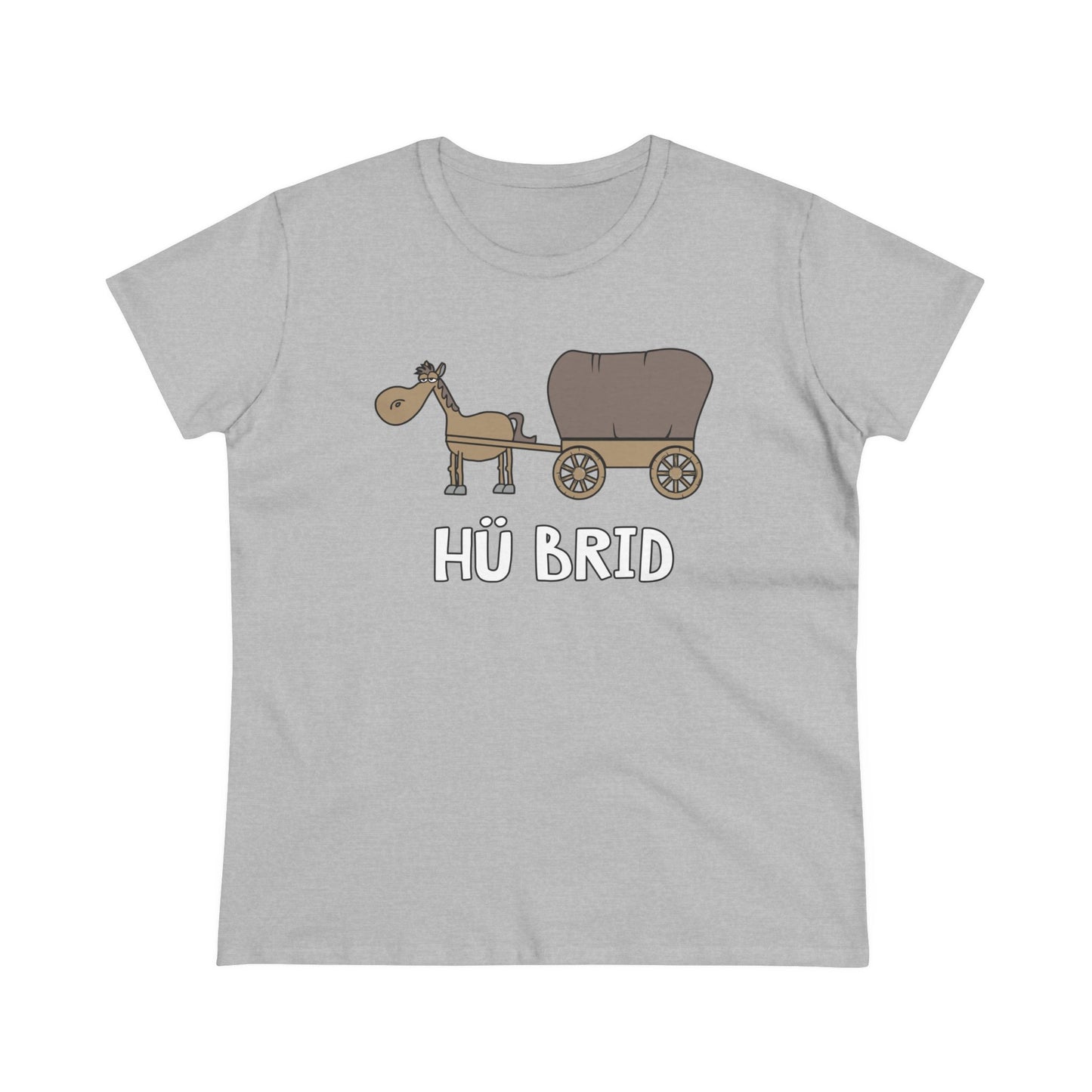 Damen T-Shirt Hü Brid