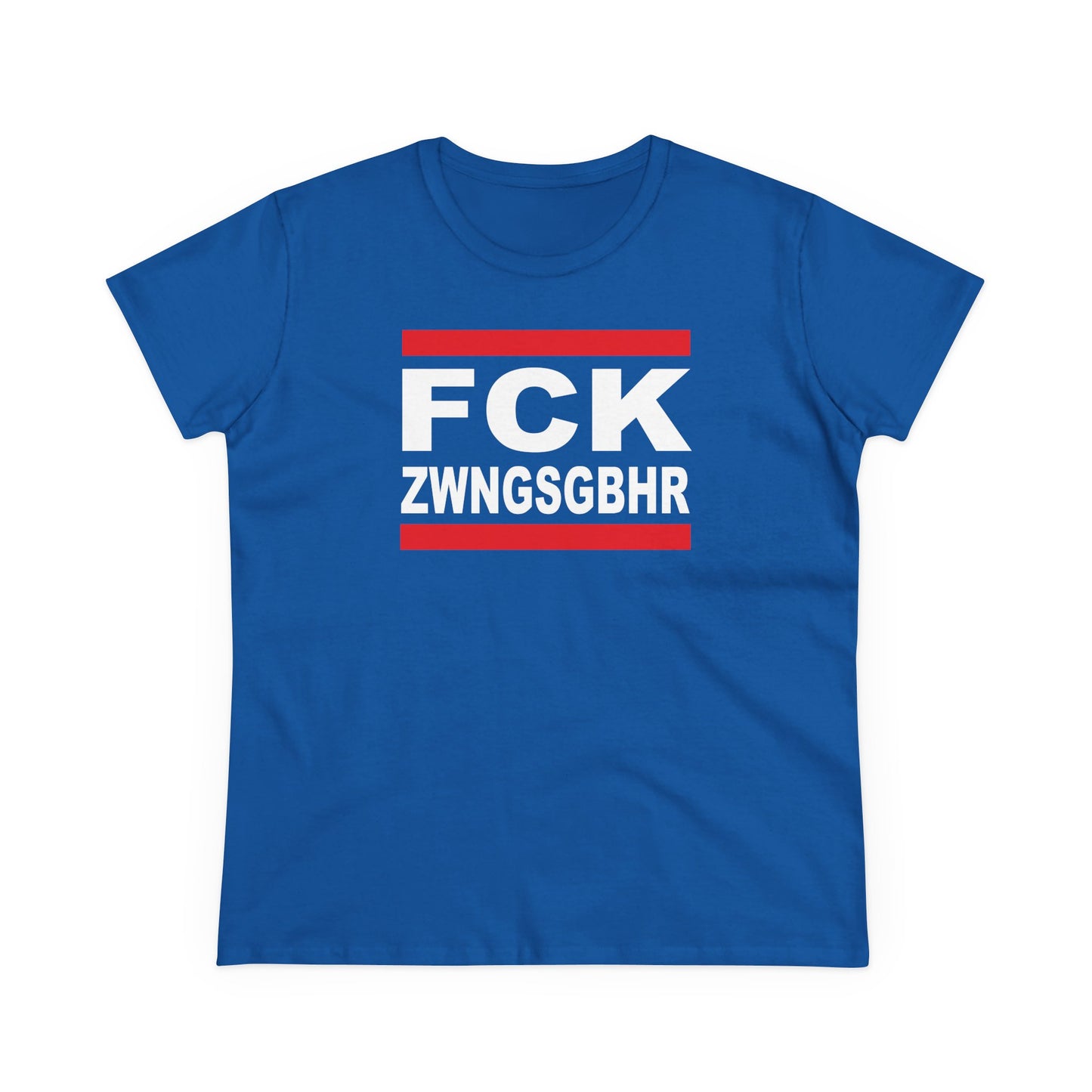 Damen T-Shirt FCK ZWNGSGBHR