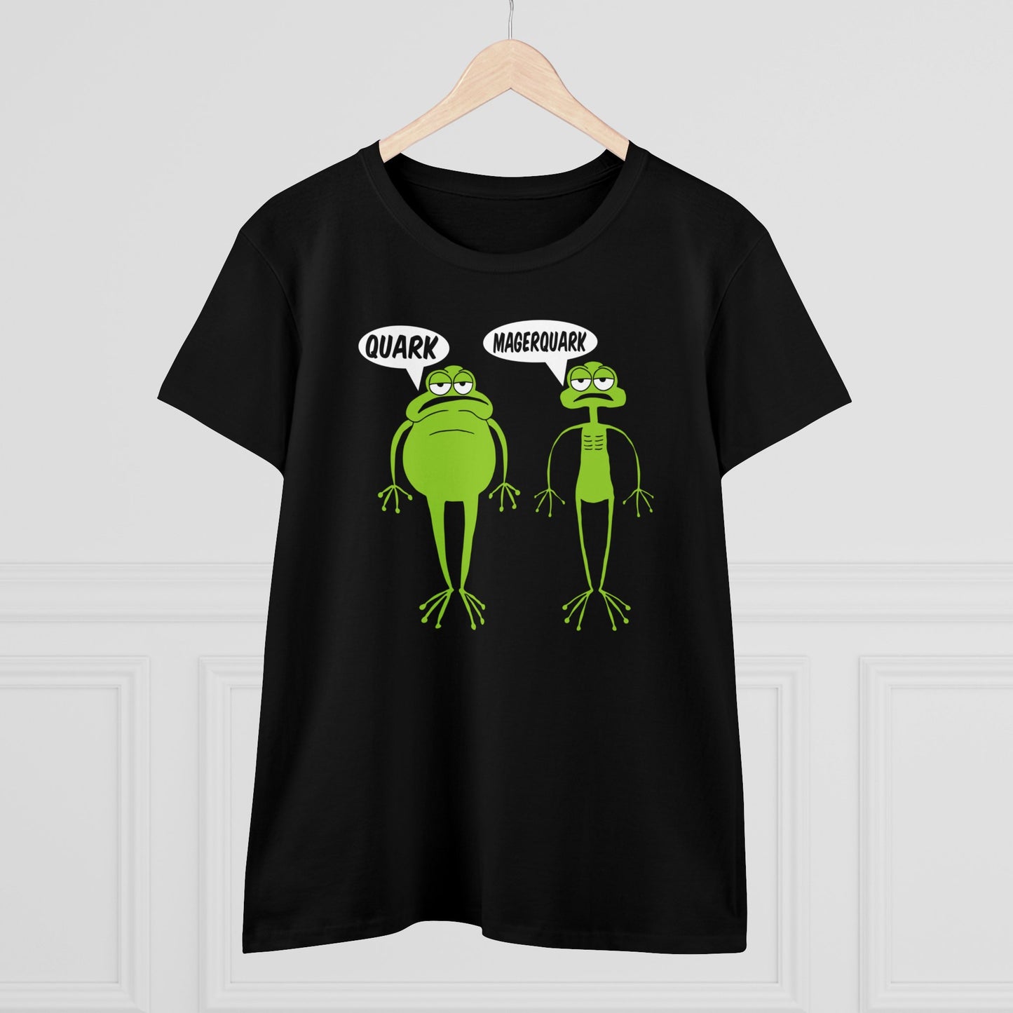 Damen T-Shirt Quark Magerquark