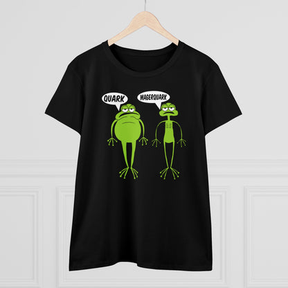 Damen T-Shirt Quark Magerquark