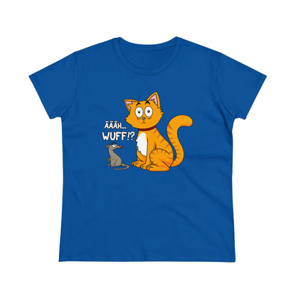 Damen T-Shirt Ääh Wuff