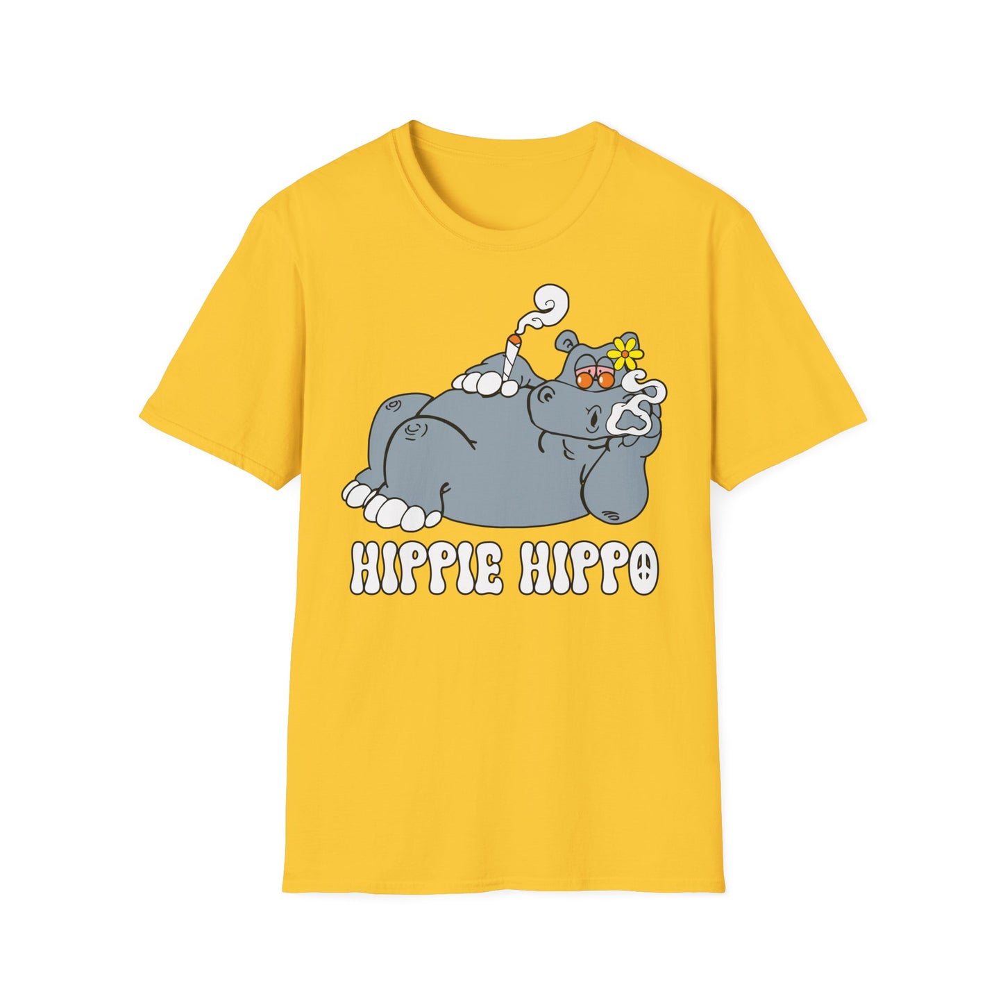 T-Shirt Hippie Hippo
