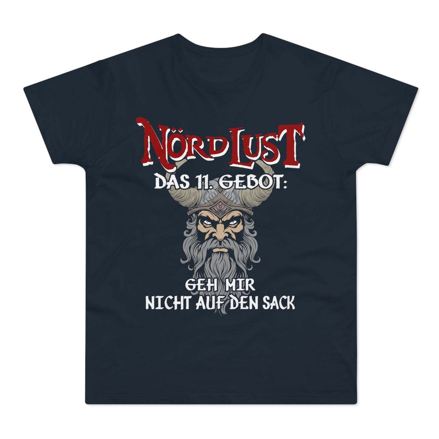 T-Shirt (bis 5XL) NördLust Das elfte Gebot: Geh' mir nicht auf den Sack