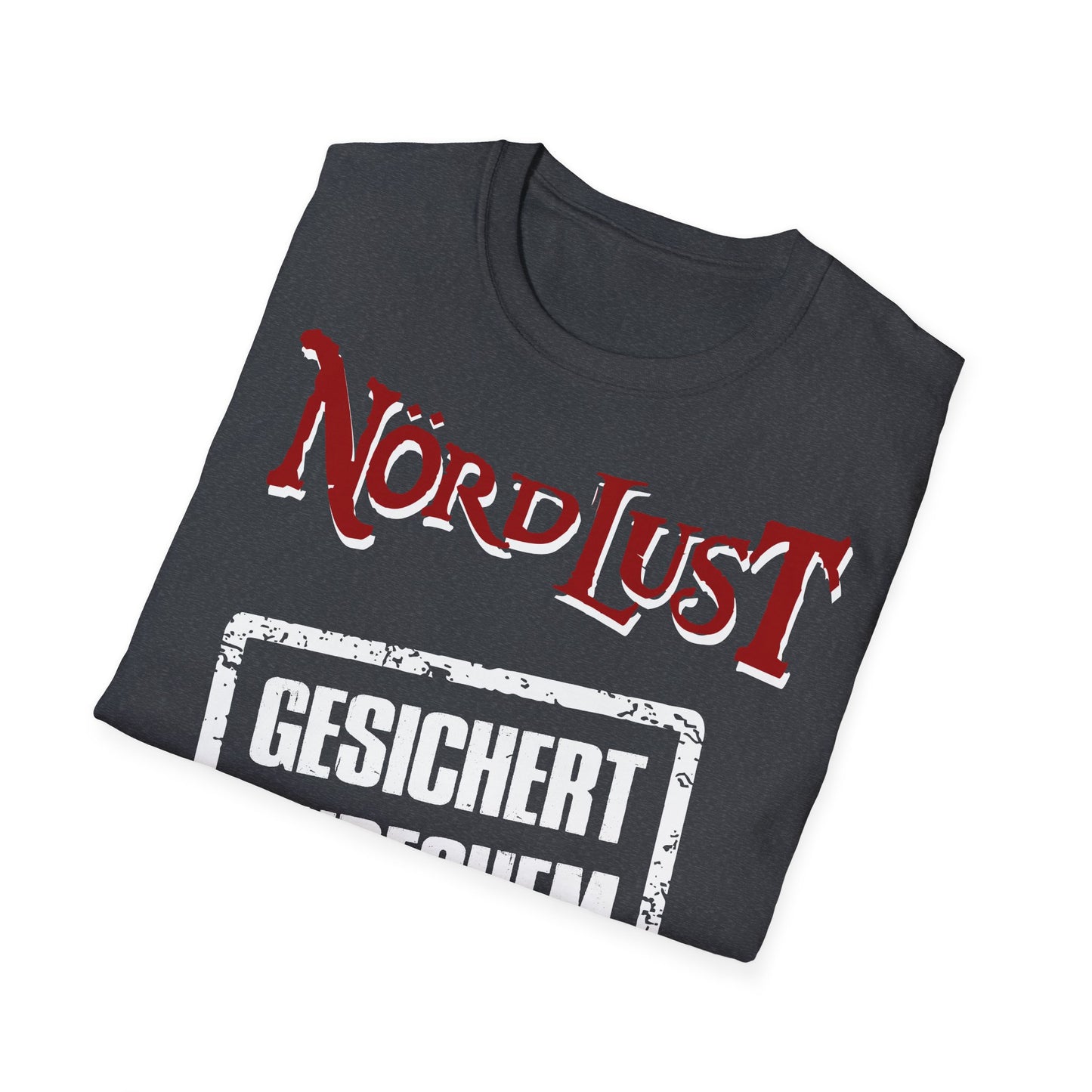 T-Shirt NördLust Gesichert unbequem (Stempel)