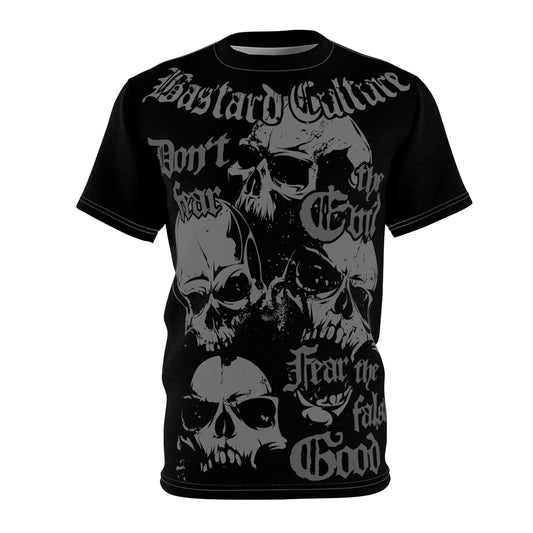 Allover T-Shirt: Bastard Culture Don't fear the Evil Fear the false Good
