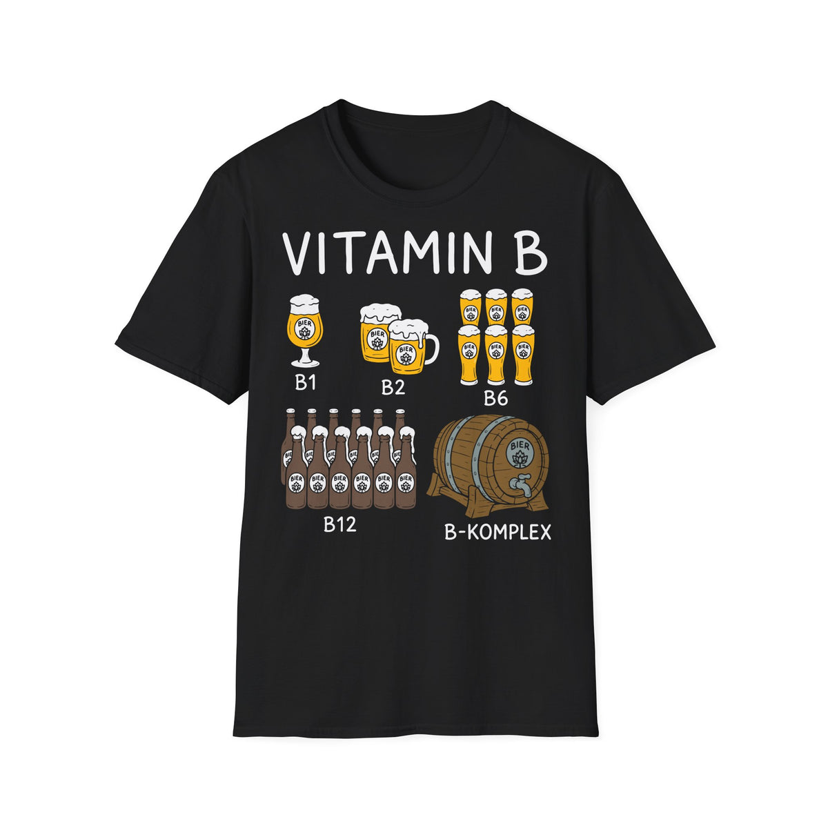 T-Shirt (bis 5XL) Vitamin B