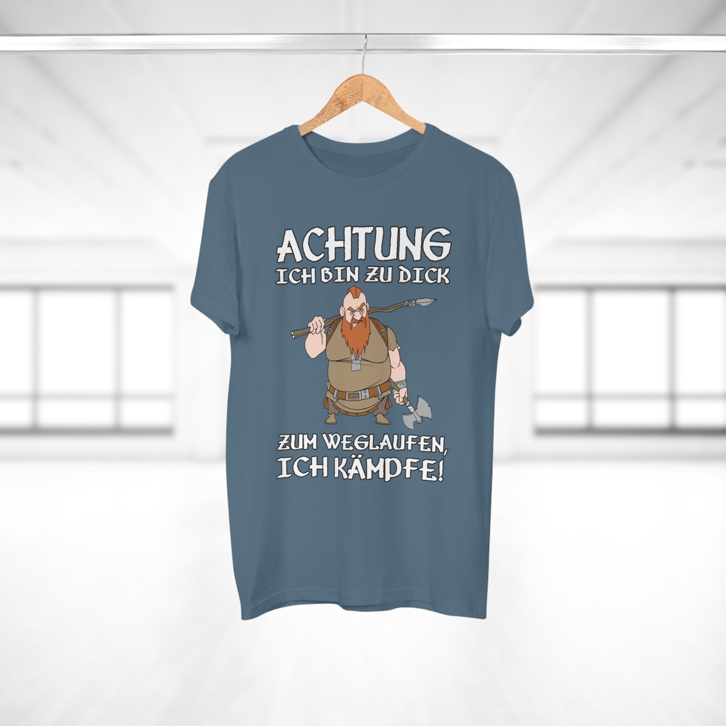 T-Shirt Achtung - Ich kämpfe (bis 5XL)