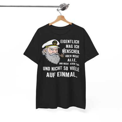 T-Shirt (bis 5XL) Eigentlich mag ich Menschen