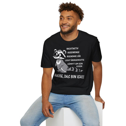 T-Shirt (bis 5XL) Nachtaktiv Augenringe