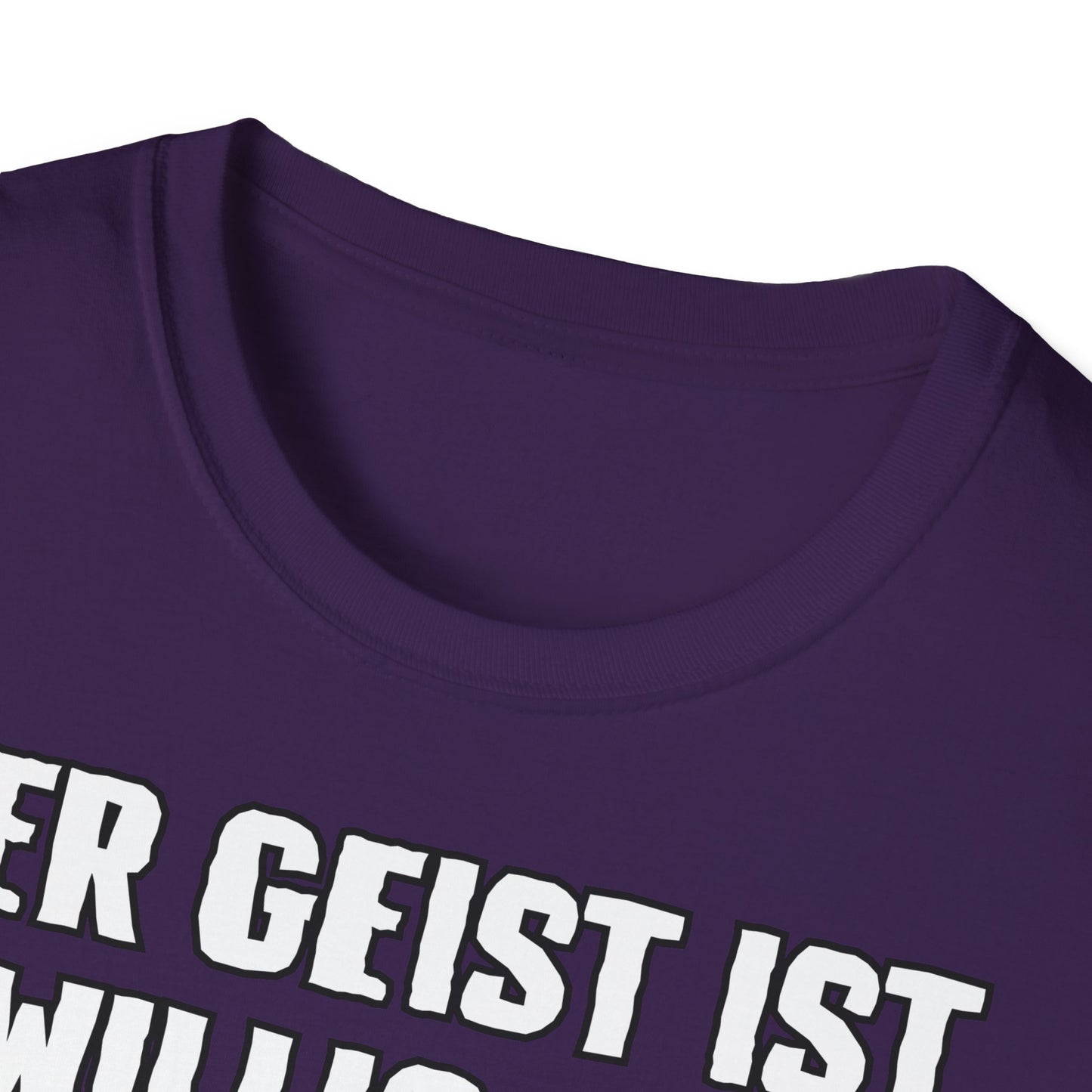 T-Shirt Der Geist ist willig