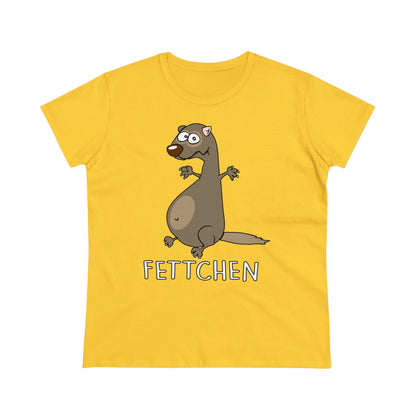 Damen T-Shirt Fettchen