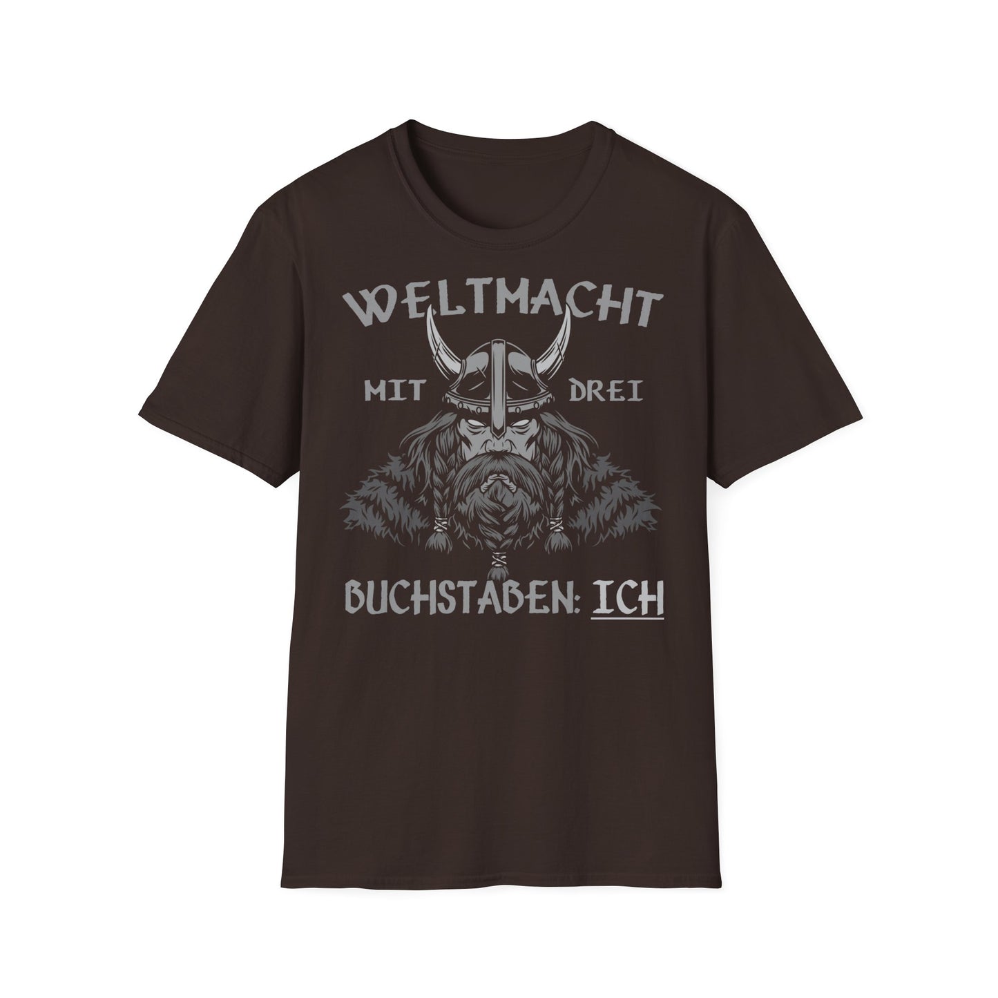 T-Shirt Weltmacht mit 3 Buchstaben