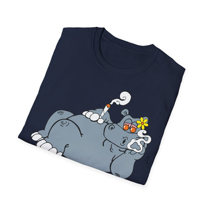 T-Shirt Hippie Hippo