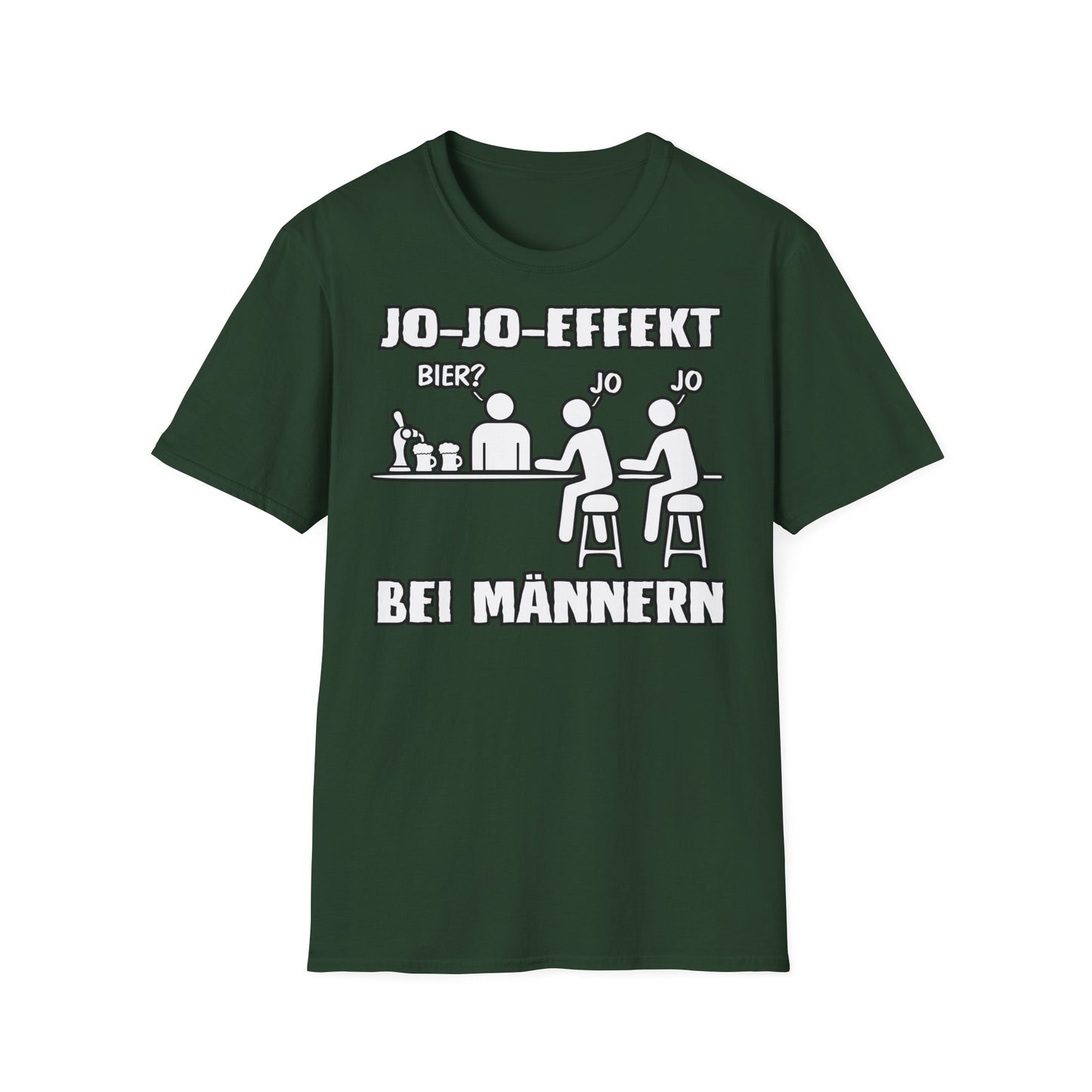 T-Shirt Jo-Jo-Effekt bei Männern