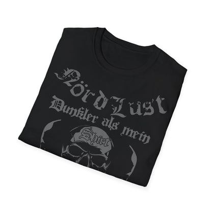 T-Shirt (bis 5XL) NördLust Dunkler als mein Shirt, ist nur meine Seele