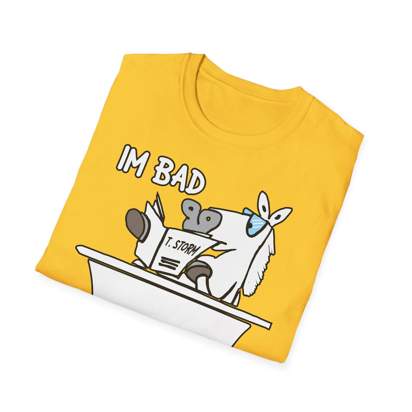 T-Shirt Im Bad bildet sich Schimmel