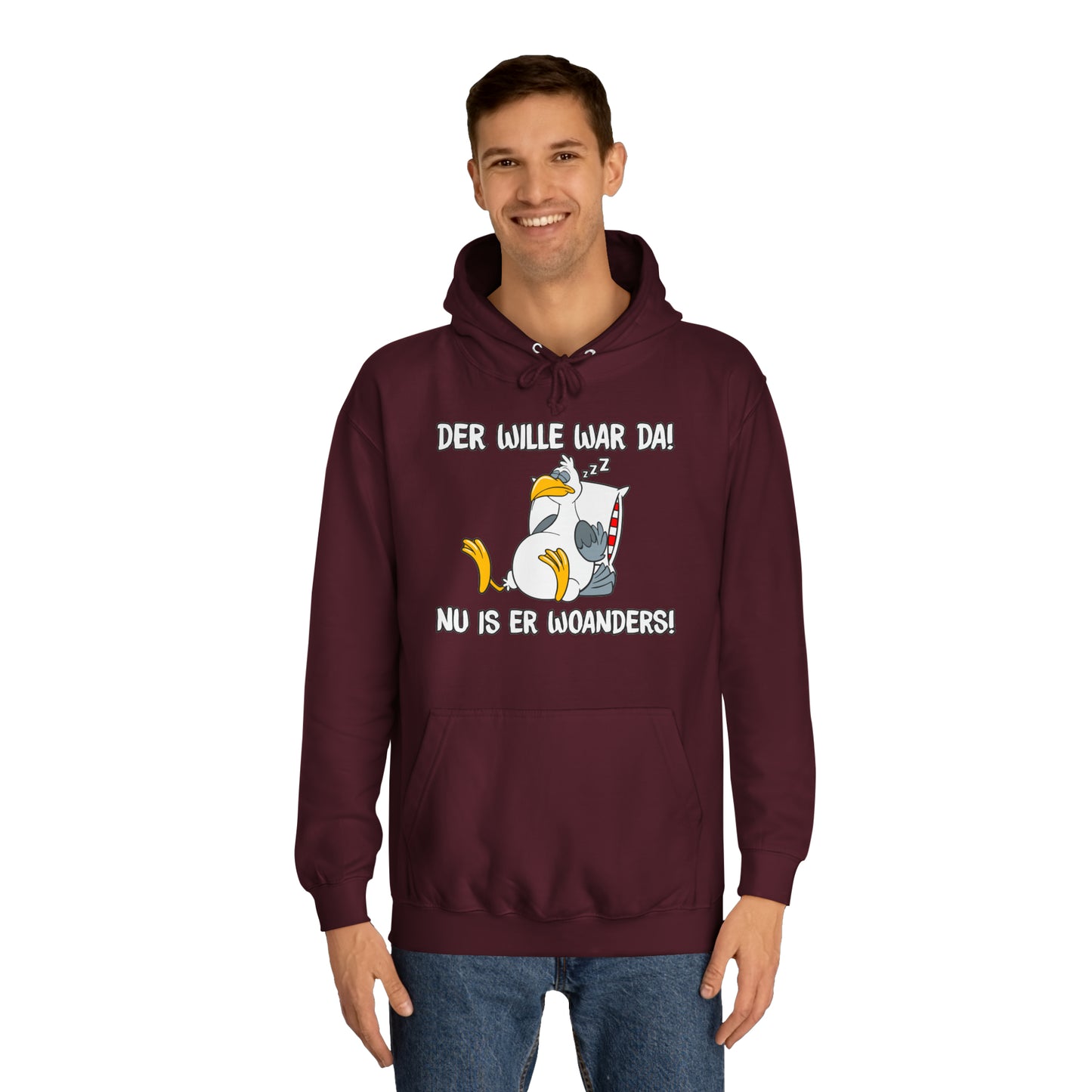 Unisex Hoodie Der Wille war da