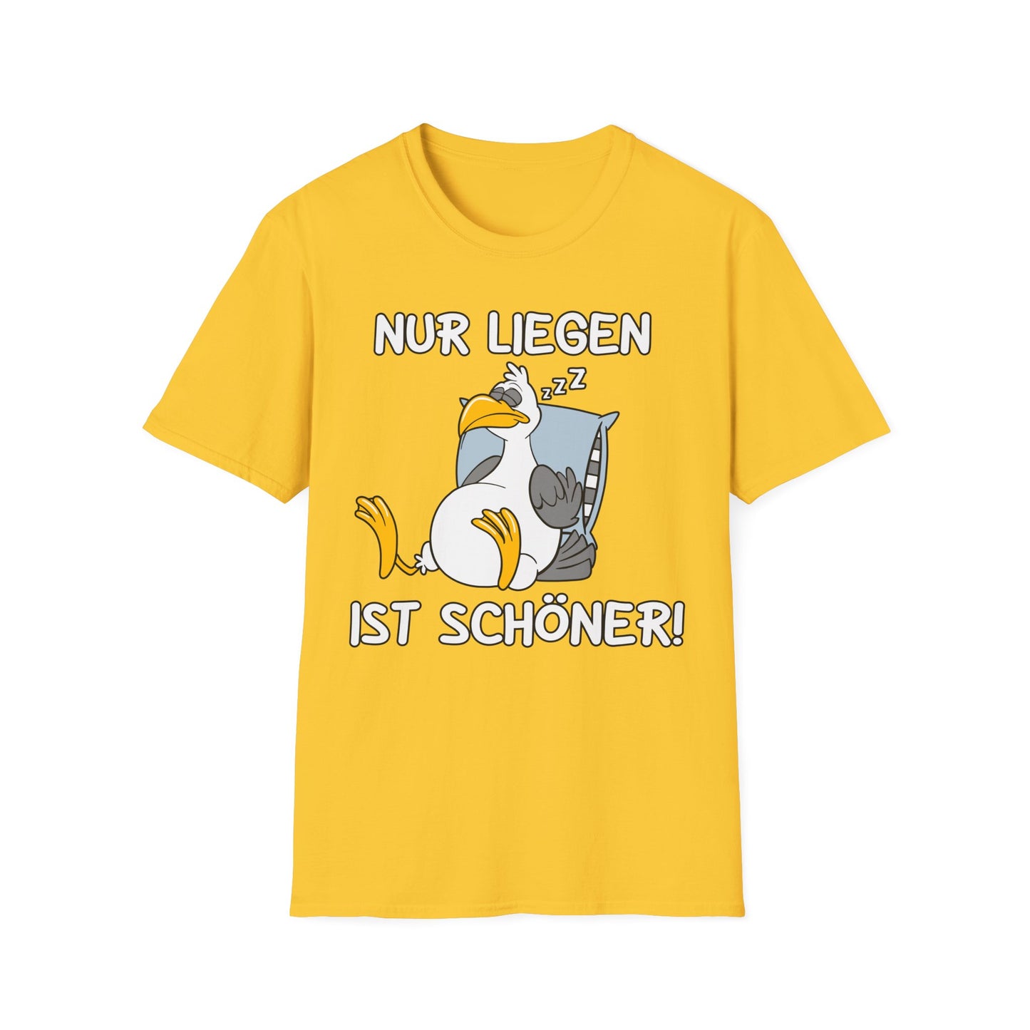 T-Shirt Nur liegen ist schöner