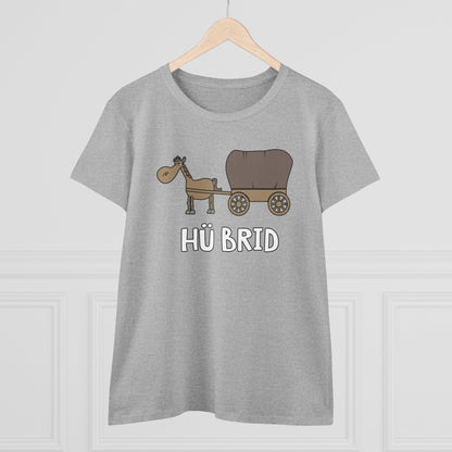 Damen T-Shirt Hü Brid