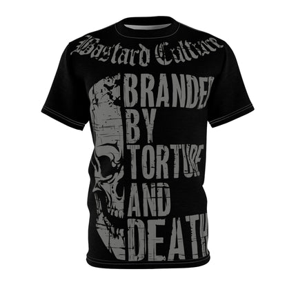 Allover Shirt: Bastard Culture - Branded by Torture and Death