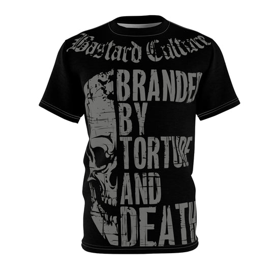 Allover Shirt: Bastard Culture - Branded by Torture and Death