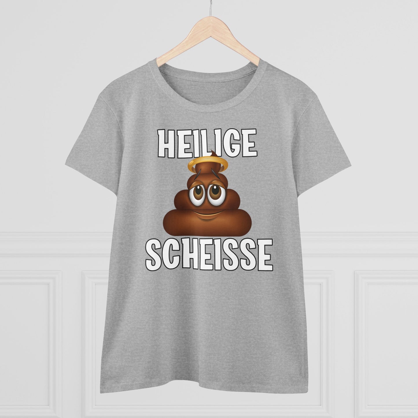 Damen T-Shirt Heilige Scheisse