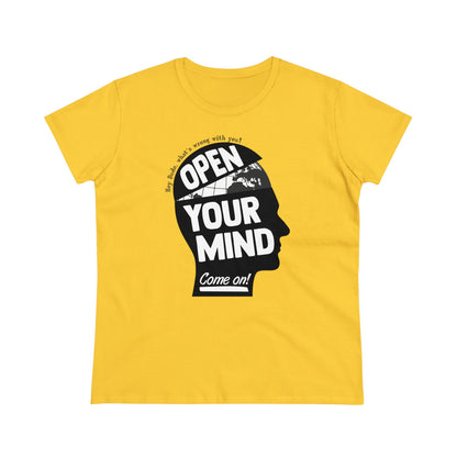 Damen T-Shirt Open your Mind
