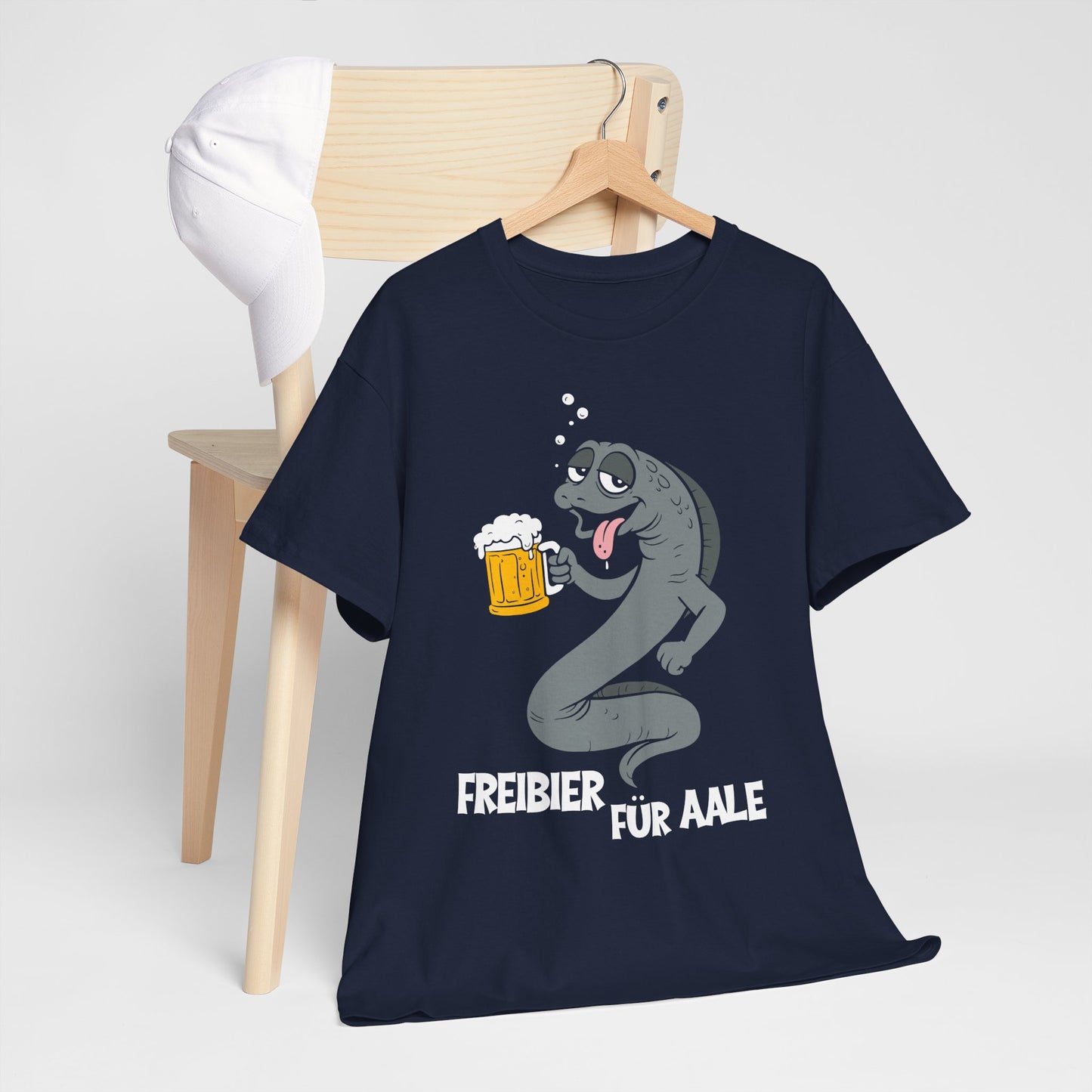 T-Shirt (bis 5XL) Freibier für Aale