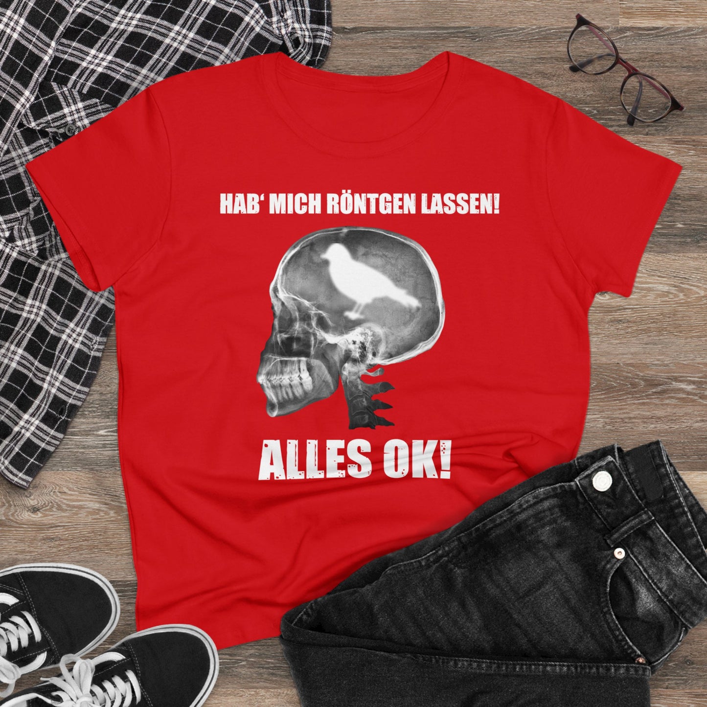 Damen T-Shirt Alles OK