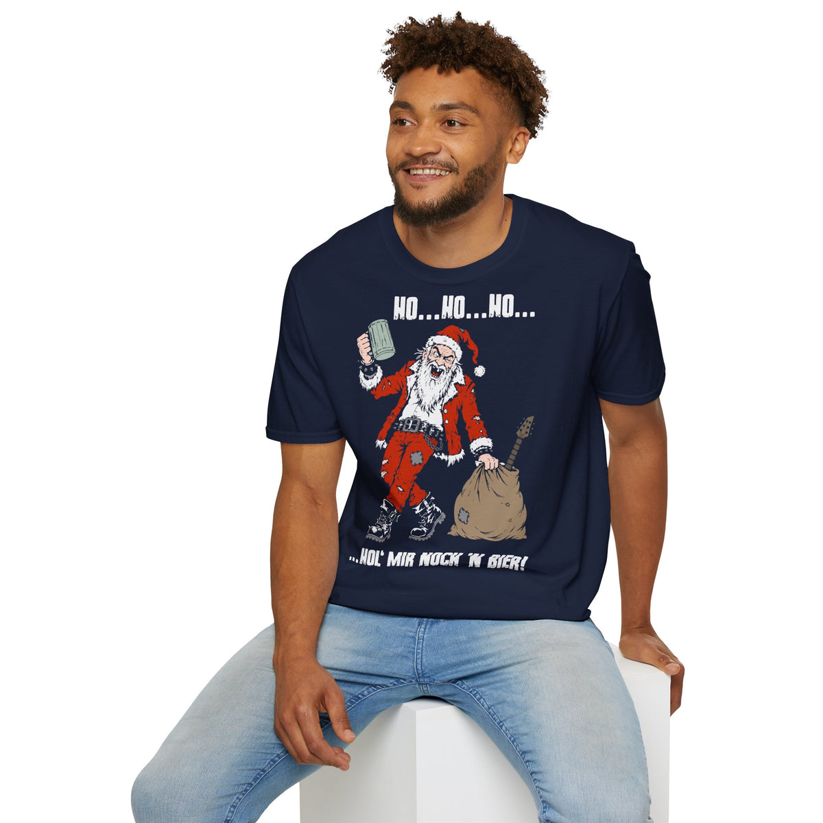 T-Shirt (bis 5XL) Hohoho...Hol mir noch 'n Bier