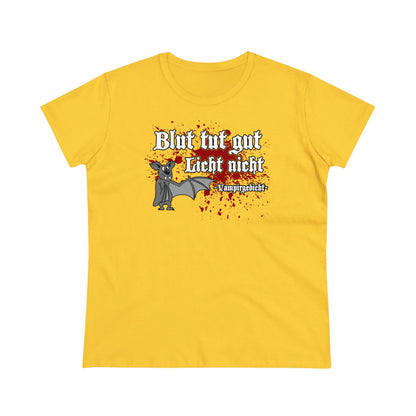 Damen T-Shirt Vampirgedicht