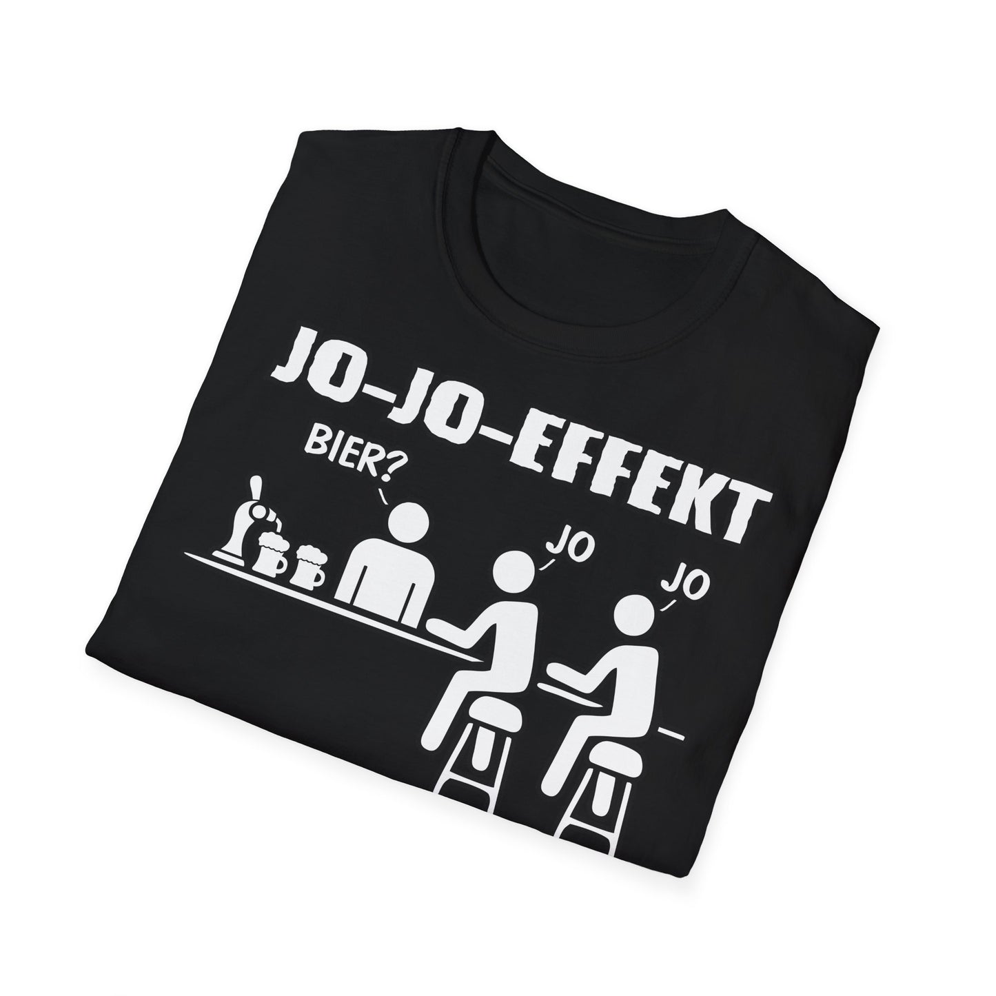 T-Shirt Jo-Jo-Effekt bei Männern