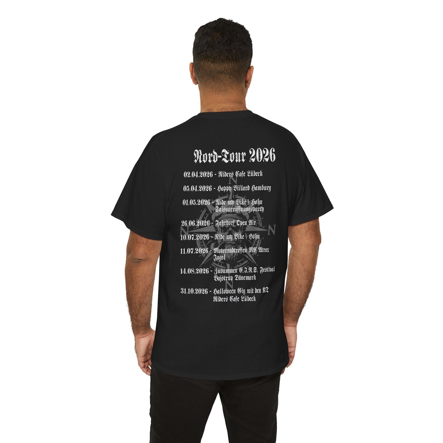 T-Shirt (bis 5XL) NördLust Wo wir sind ist Norden / Tourshirt 2026