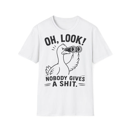T-Shirt (bis 5XL) Oh look, Nobody gaves a Shit