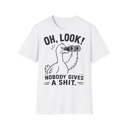 T-Shirt (bis 5XL) Oh look, Nobody gaves a Shit
