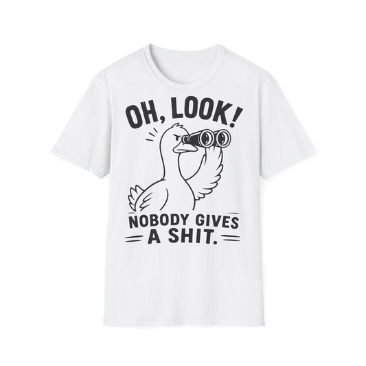T-Shirt (bis 5XL) Oh look, Nobody gaves a Shit