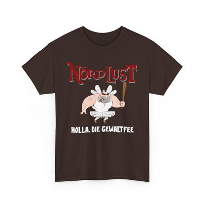 T-Shirt (bis 5XL) NördLust Holla die Gewaltfee