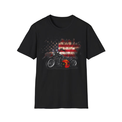 T-Shirt Stars and Stripes Chopper