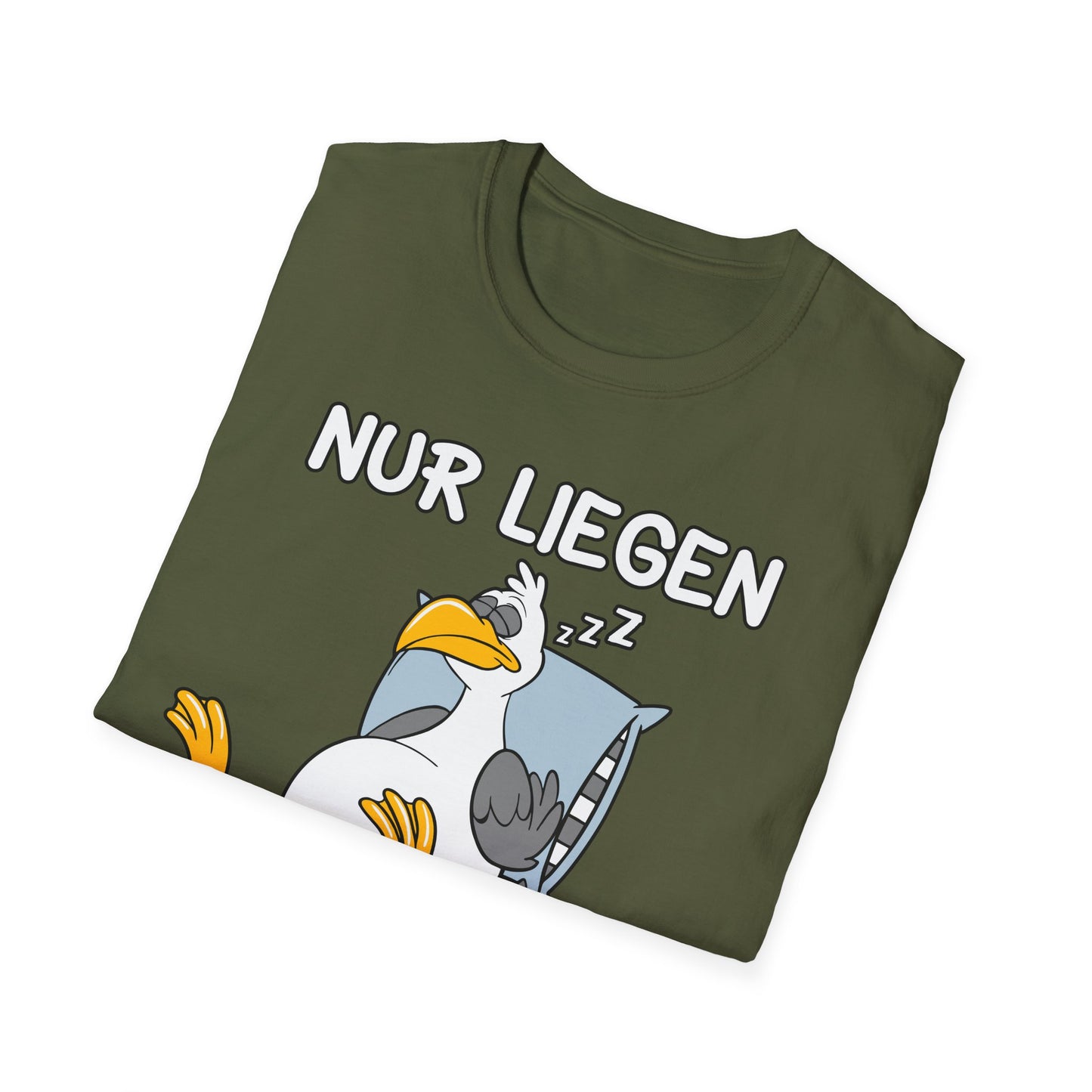T-Shirt Nur liegen ist schöner
