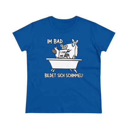 Damen T-Shirt Im Bad bildet sich Schimmel