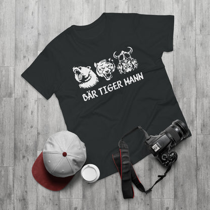 T-shirt Bär Tiger Mann - Bärtiger Mann (bis 5XL)