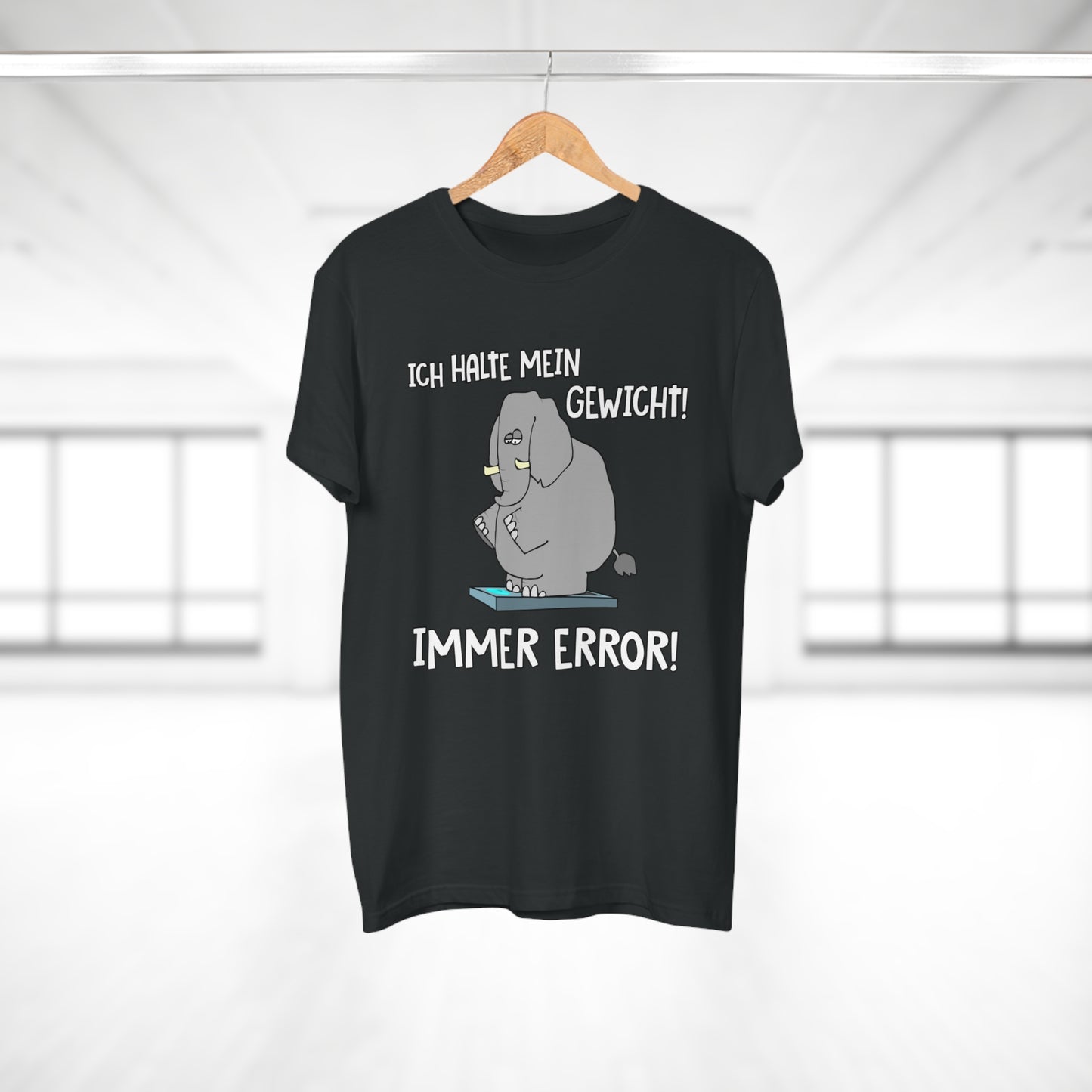 T-Shirt Ich halte mein Gewicht (bis 5XL)