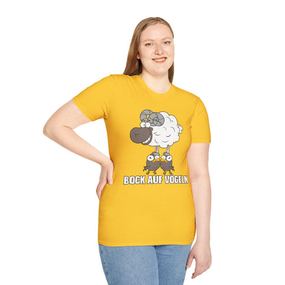 T-Shirt Bock auf Vögeln