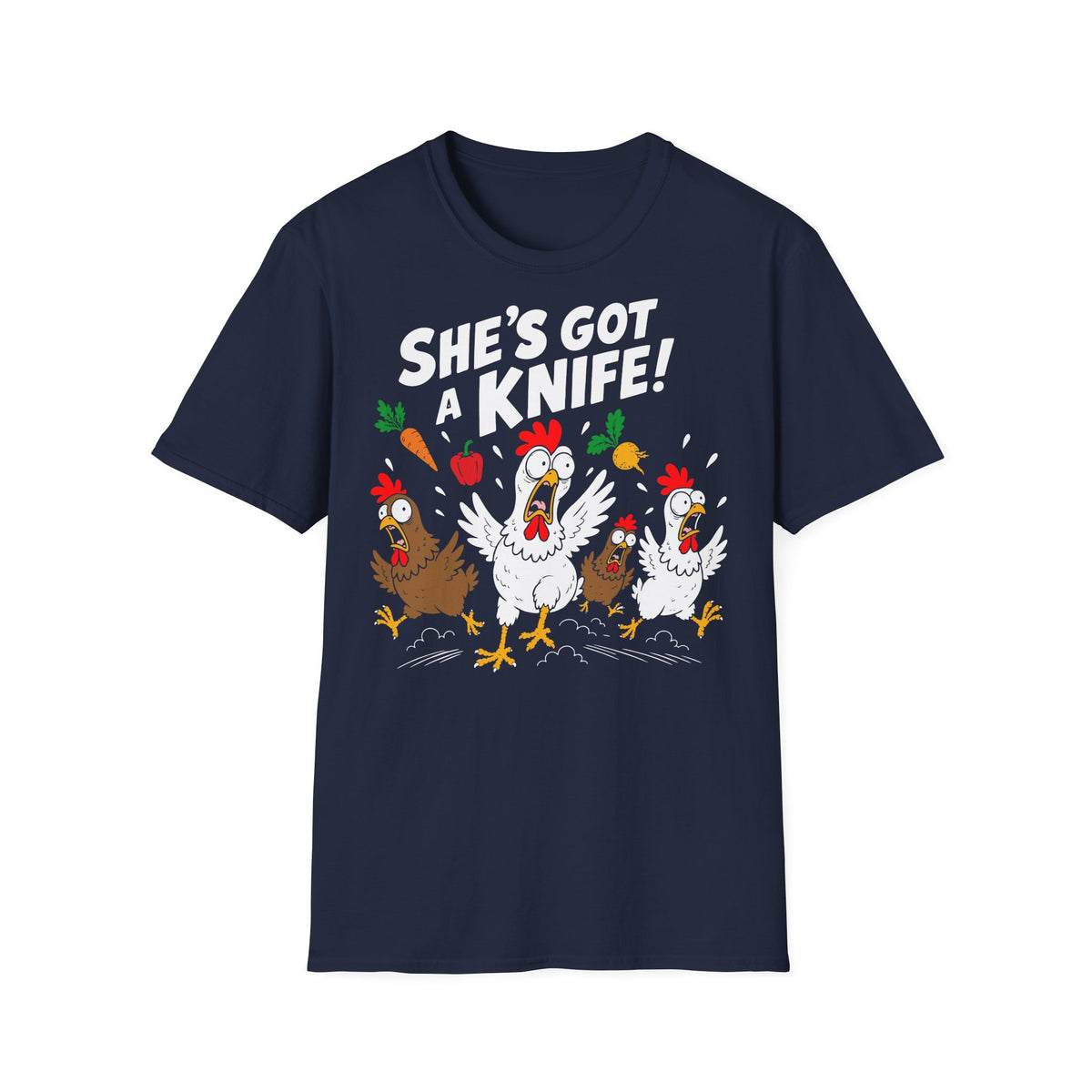 T-Shirt (bis 5XL) She's got a Knife