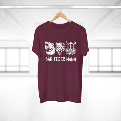 T-shirt Bär Tiger Mann - Bärtiger Mann (bis 5XL)
