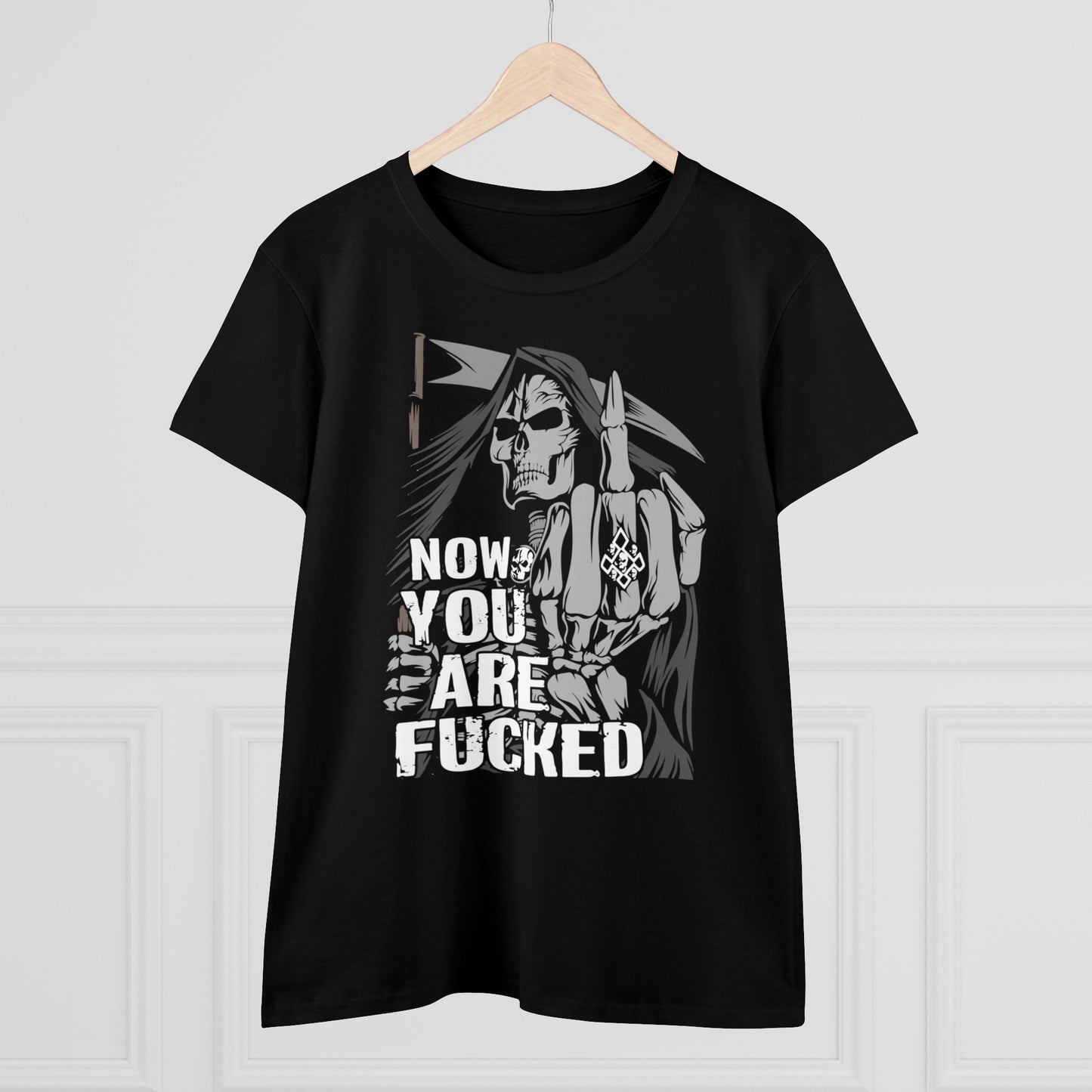 Damen T-Shirt Now you are fucked