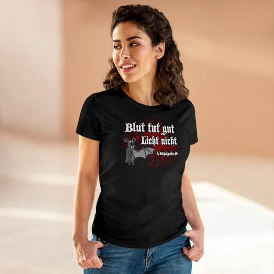 Damen T-Shirt Vampirgedicht