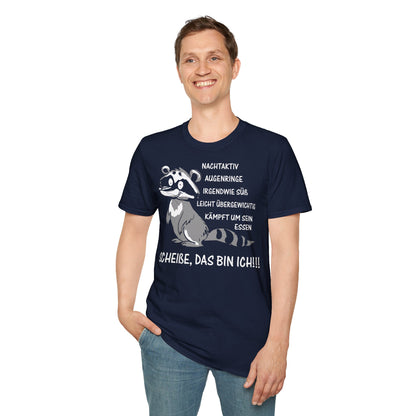 T-Shirt (bis 5XL) Nachtaktiv Augenringe