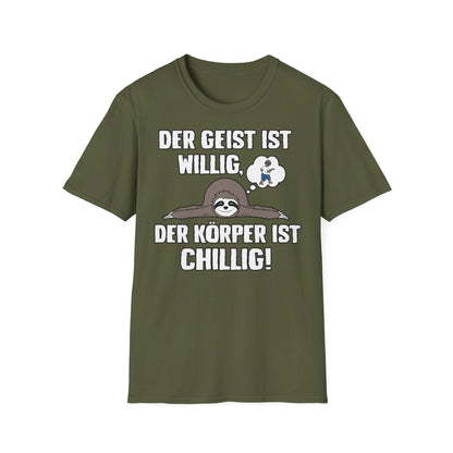 T-Shirt Der Geist ist willig